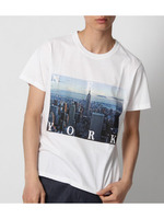 フォトプリントTシャツ/ホワイト(001)