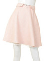 フラップツイードスカート/ピンク