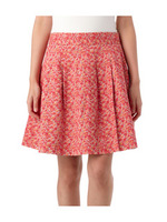 フラワープリントフレアスカート/ピンク系(173)