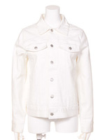 ベーシックデニムジャケット/オフホワイト