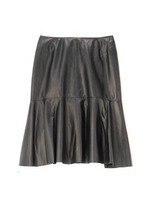 ラムレザーフレアスカート/ベージュ系(053)