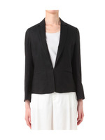 レーヨンリネン混テーラードジャケット/ベージュ系(650)