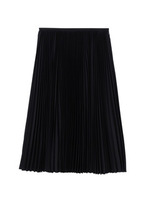 ローンアコーディオンプリーツスカート/ネイビー(093)