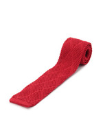 配色ニットネクタイ/ブルー(092)