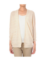 柄編みドルマンニットカーディガン/グリーン系(022)