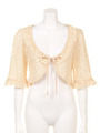 【an another angelus】総レース7分丈ボレロ/LIGHT BEIGE