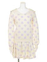 ハートロゴセットアップ/ホワイト