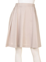 C／ビエラサイドギャザーSK/ベージュ