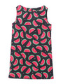FRUITS DRESS/BLACK