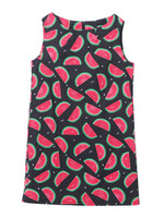 FRUITS DRESS/BLACK