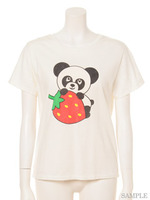 STRAWBERRY HEART PEPE T-SH/OFF WHTIE