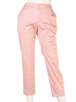 クロップトパンツ/ピンク