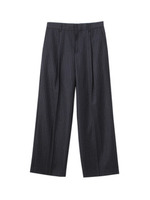 ストライプワイドパンツ/ネイビー(693)