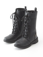 KIDSレースアップブーツ/ブラック