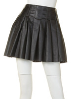 フェイクレザーフリュイドSK/ブラック