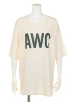 AWCプリントBIG Tee/O/WHT