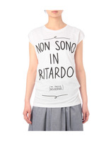 Happiness10 手書きタッチロゴTシャツ/オフホワイト(003)