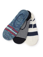 インステップソックス3足セット/ブルー系(999)