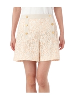 コードフラワーレースショートパンツ/ベージュ系(152)