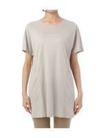 サイド切り替えレーヨンプルオーバー/グレー系(011)