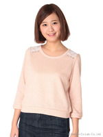 シャインスウェットプルオーバー/グレー