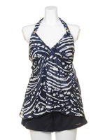 【Pinky&Dianne】バイカラーアニマル４点セット/ネイビー