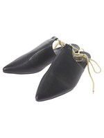 フェイクレザーレースアップブーツ/ホワイト