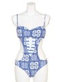 CUT OUT ONE PIECE【ROXY】/PRR6