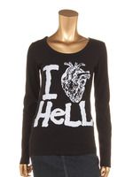 【10th限定】 HELL ロンティー/ブラック