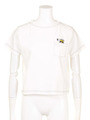 【PEANUTS×ROSE BUD】CHARACTER EMB.POCKET-T/NAVY/SNOOPY