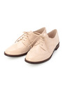 エナメルレースアップシューズ/ベージュ系(051)