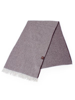 グラデーション千鳥ストール/ブラック(519)