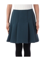 タックフレアスカート/グリーン系(023)