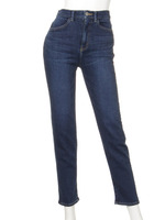 ハイウエストデニムパンツ/BLU