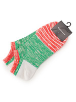 パネルボーダーソックス/ライトパープル(581)