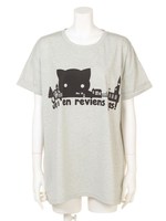 ミッドナイトコビニャーTシャツ/オートミール