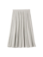 ミモレ丈プリーツスカート/ダークグリーン(023)