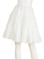 ティアードスカート/WHT