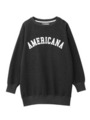 Americana ロゴボンディングプルオーバー/グレー(012)