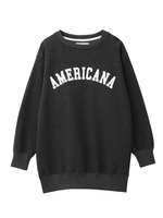 Americana ロゴボンディングプルオーバー/グレー(012)