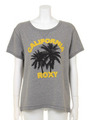 COCONUT TREE S/S TEE【ROXY】/CHA