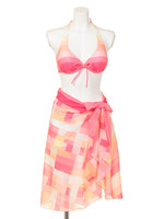 【NATURAL BEAUTY】グラデーションボーダー/ピンク