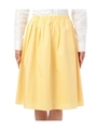 タイプライターフレアスカート/レモンイエロー(031)