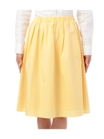 タイプライターフレアスカート/レモンイエロー(031)