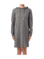 フード付きニットワンピース/グレー(012)