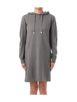 フード付きニットワンピース/グレー(012)