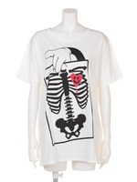 X-Ray半袖Tシャツ/シロ