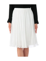 アコーディオンプリーツスカート/ホワイト(001)