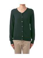 デザインボタンカーディガン/グレー系(012)