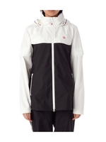 バイカラージップパーカ/ブラック(119)